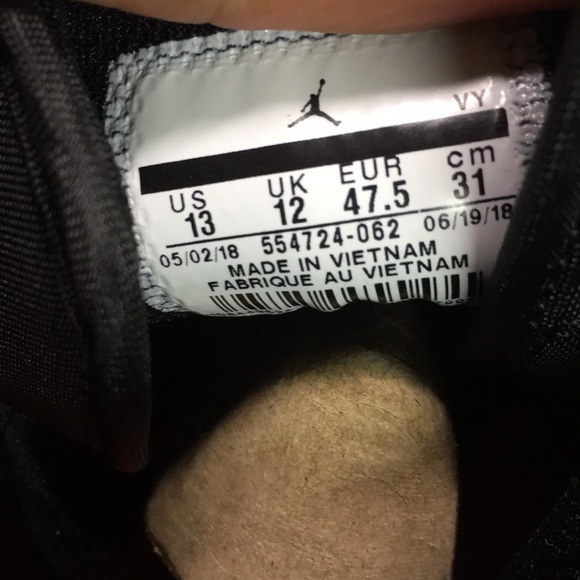 Nike Air Jordan 1 Retro Mid Black Cone Orange 13 - Picture 5 of 5